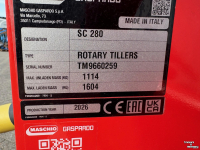 Fraise rotative Maschio -Ga SC280 kooirol 550