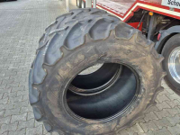 Roues, Pneus, Jantes, Barillets Jumelage Mitas 540/65R28 AC65 met 20mm