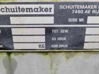 Tonneau de lisier Schuitemaker PTW 70