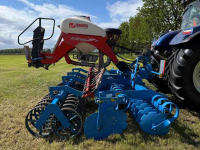 Déchaumeur à disques Lemken Heliodor K9/500 met zaaiopbouw Kuhn/Rauch