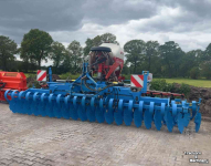 Déchaumeur à disques Lemken Heliodor K9/500 met zaaiopbouw Kuhn/Rauch