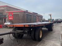 Remorque  Platte wagen / Landbouwwagen / Materiaalwagen /  Werktuigenwagen / Balenwagen / Vierwielige wagen