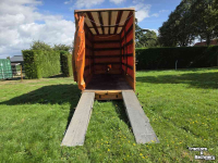 Remorque porte-machines Kersten 4t kuip dieplader 550x198cm oprijwagen