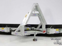 Autres matériel et accessoires de horticulture Qmac Modulo rubber matting scraper 3 mtr tractor mounted