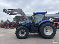 Tracteur New Holland T7.245 AC + MX T418 Frontlader / Voorlader