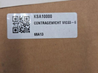 Mini pelleteuse Yanmar Weight ViO33