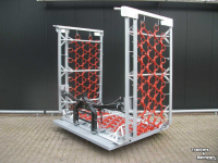Aérateur de prairie Hofstede Weidesleep 8m weisleep weiland weide sleep verzinkt 4 rijen schakels 2M 3M 4M 5M 6M 8M