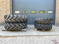 Roues, Pneus, Jantes, Barillets Jumelage Vredestein 380/70R28 + 480/70R38