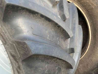 Roues, Pneus, Jantes, Barillets Jumelage BKT 900/50r42 en 600/65r28