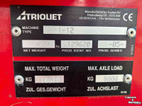 Mélangeuse Trioliet Trioliet Vertifeed VF1-1200 voermengwagen