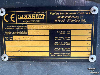 Mélangeuse Peecon VME 250 Voermengwagen voermachines