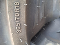 Roues, Pneus, Jantes, Barillets Jumelage BKT 365/70R18