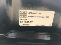 Semoir Lemken Saphir 9 / 10 tankdeksel met schade