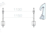 Chargeuse sur pneus Qmac HAKENSET: WERKLUST WG18 T/M WG35 BUDGET