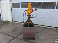 Bennes preneuse  Knijperbak 60cm grondknijper hangende knijper grijperbak hydraulische rotator