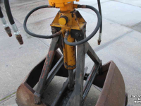 Bennes preneuse  Knijperbak 60cm grondknijper hangende knijper grijperbak hydraulische rotator
