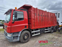 Autres matériel de forestières et accessoires DAF AS75PC CF Vrachtwagen + Container + Palfinger Houtkraan