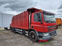 Autres matériel de forestières et accessoires DAF AS75PC CF Vrachtwagen + Container + Palfinger Houtkraan