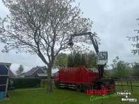 Autres matériel de forestières et accessoires DAF AS75PC CF Vrachtwagen + Container + Palfinger Houtkraan