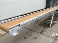 Convoyeur  10100X550 TRANSPORTBAND VLAKKE BAND FLAT BELT CONVEYOR BELT FLACHBAND FÖRDERBAND
