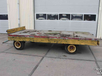 Remorque  Landbouwwagen balenwagen schamelwagen aanhanger aanhangwagen