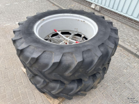 Roues, Pneus, Jantes, Barillets Jumelage Molcon Dubbellucht 5-ster 18.4R38 Michelin