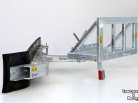 Rabot caoutchouc Qmac 210 MECH SCHUIN + HOEK FUCHS BORD