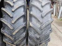 Roues, Pneus, Jantes, Barillets Jumelage Michelin 20.8R38 en 16.9R28 Agribib. 35 mm
