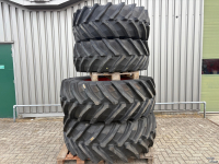 Roues, Pneus, Jantes, Barillets Jumelage Trelleborg 540/65R28 + 650/65R38