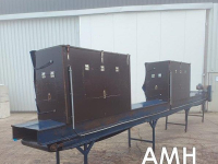 Convoyeur  Onderlosband 7750X600 TRANSPORTBAND VLAKKE BAND FLAT BELT CONVEYOR BELT FLACHBAND FÖRDERBAND