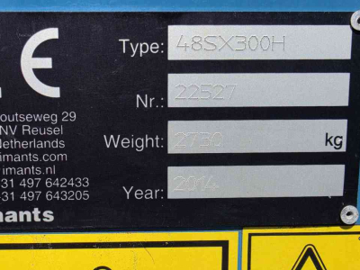 Machine à bêcher Imants 48SX300H
