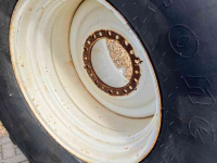 Roues, Pneus, Jantes, Barillets Jumelage Firestone Set ALL TRACTION 23 Nok 40mm  900/60R32 compleet op Velg aansluiting 280/335/10gaats