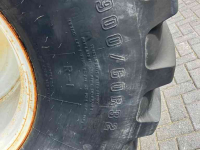 Roues, Pneus, Jantes, Barillets Jumelage Firestone Set ALL TRACTION 23 Nok 40mm  900/60R32 compleet op Velg aansluiting 280/335/10gaats
