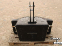 Poids frontaux  Frontgewicht Mufo-2 1250 kg  cat II