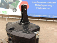 Poids frontaux  Frontgewicht Mufo-2 1250 kg  cat II