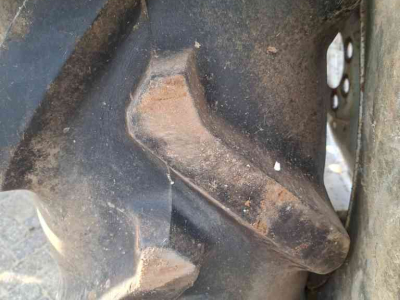 Roues, Pneus, Jantes, Barillets Jumelage Ford 16.9 R 38 Ploegbanden met velg