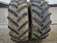 Roues, Pneus, Jantes, Barillets Jumelage Michelin 710/70R42 Machxbib