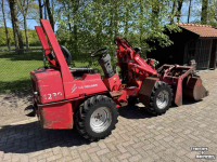 Chargeuse sur pneus Weidemann 1230 shovel met vorken bak en mestklem