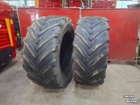 Roues, Pneus, Jantes, Barillets Jumelage Michelin VF650/60R38 XeoBIB
