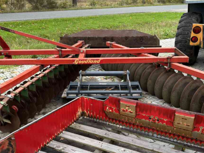 Déchaumeur à disques Goudland GSH 36 Schijveneg grondbewerking.