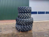 Roues, Pneus, Jantes, Barillets Jumelage Mitas wielenset 540/65/38 en 480/65/24 op fendt velgen