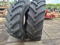 Roues, Pneus, Jantes, Barillets Jumelage Taurus 520/70R38