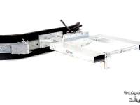 Rabot caoutchouc Qmac 240 MECH SCHUIN + HOEK LEPELINSTEEK