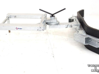 Rabot caoutchouc Qmac 240 MECH SCHUIN + HOEK LEPELINSTEEK