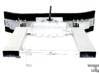 Rabot caoutchouc Qmac 240 MECH SCHUIN + HOEK LEPELINSTEEK