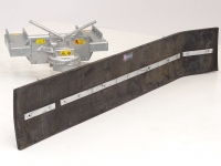 Rabots à lisier Qmac Modulo Rubber Manure Scraper Blade Gummischieber