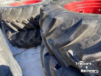 Roues, Pneus, Jantes, Barillets Jumelage Michelin 580/70r38  520/70r34