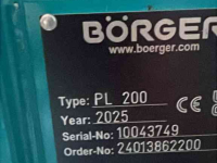 Pompe à lisier Börger PL200