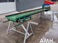 Convoyeur  3740X495 TRANSPORTBAND VLAKKE BAND FLAT BELT CONVEYOR BELT FLACHBAND FÖRDERBAND
