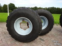 Roues, Pneus, Jantes, Barillets Jumelage Alliance Set gazonbanden op velgen